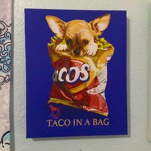 Chihuahua frame picture